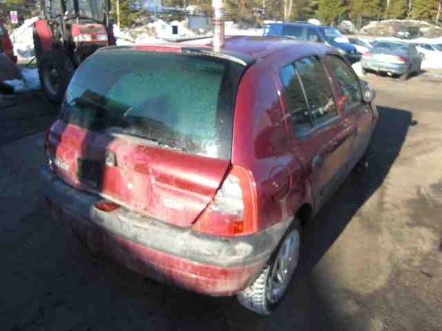 Renault Clio 2001-2006 (Type II, Fase 2) , Motorkode: D7F G7, Girkassekode: