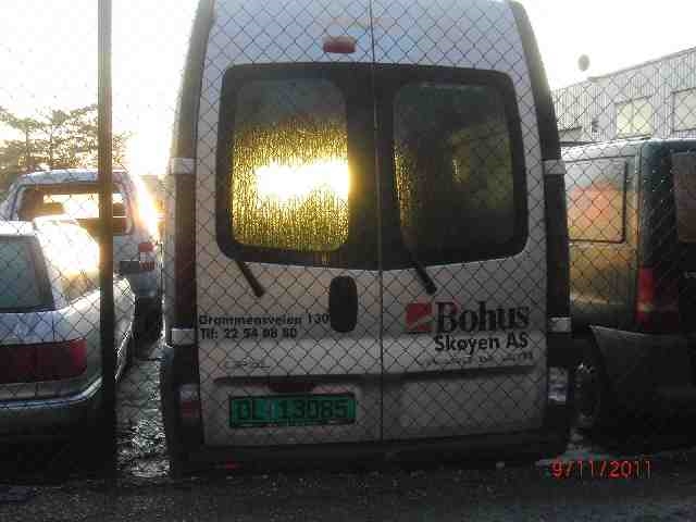 Opel Vivaro A 2001-2006 , Motorkode: F9QU7, Girkassekode: 