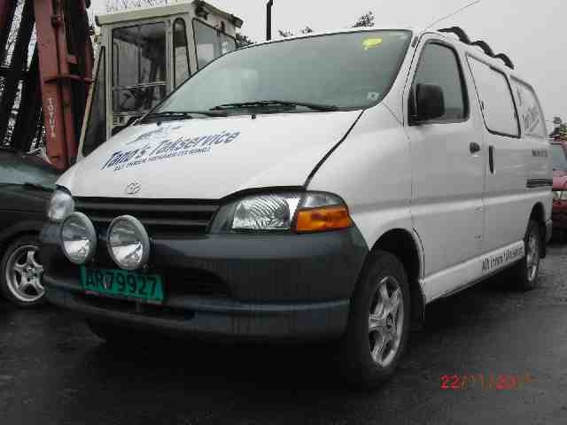 Toyota Hiace 1996-2001 (Fase 1) , Motorkode: 2L, Girkassekode: 