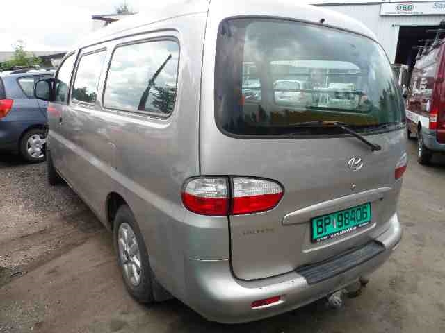 Hyundai H-1 1998-2005 (Type I, Fase 1) , Motorkode: D4CB, Girkassekode: 