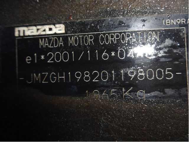 Mazda 6 2008-2010 (Type II, Fase 1) , Motorkode: L8, Girkassekode:
