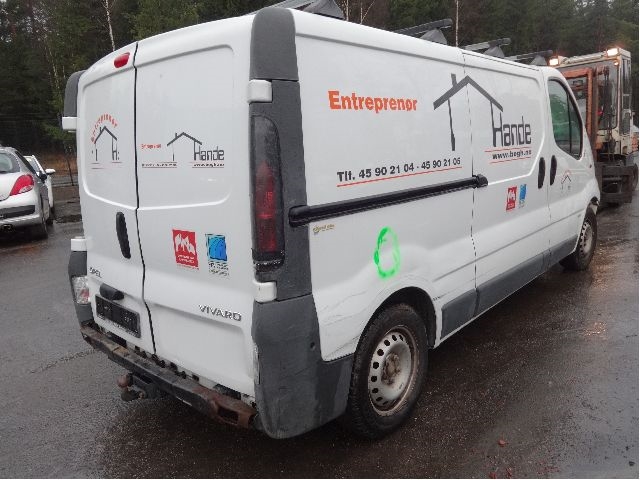 Opel Vivaro A 2001-2006 , Motorkode: F9Q-762, Girkassekode: 