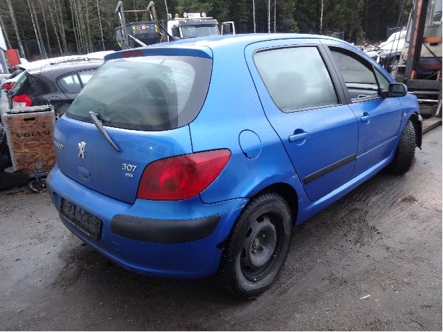 Peugeot 307 2001-2004 (Fase 1) , Motorkode: RHY, Girkassekode: 