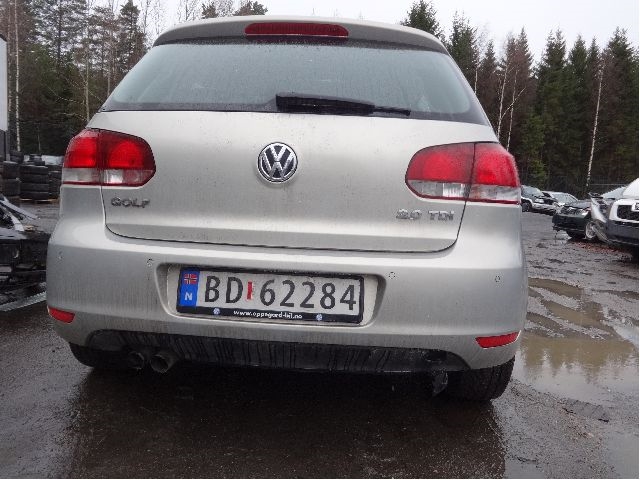 VW Golf VI 2008-2012 , Motorkode: CBAB;CFFB, Girkassekode: KRM