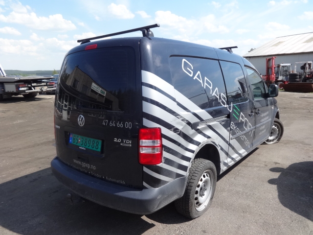 VW Caddy 2010-2015 (Type III, Fase 2) , Motorkode: CFHF, Girkassekode: 