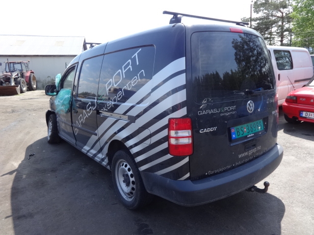 VW Caddy 2010-2015 (Type III, Fase 2) , Motorkode: CFHF, Girkassekode: 