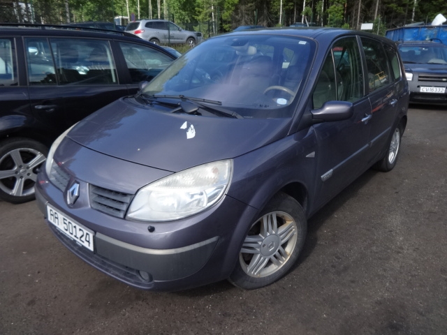 Renault Scenic 2003-2009 (Type II) , Motorkode: F9Q-812, Girkassekode: 