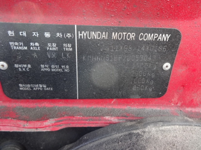 Hyundai Coupe 2002-2006 (Type II, Fase 1) , Motorkode: G4ED, Girkassekode: 