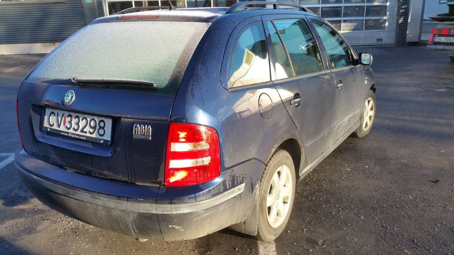 Škoda Fabia 2000-2007 (Type I) , Motorkode: AUA;BBY, Girkassekode: 