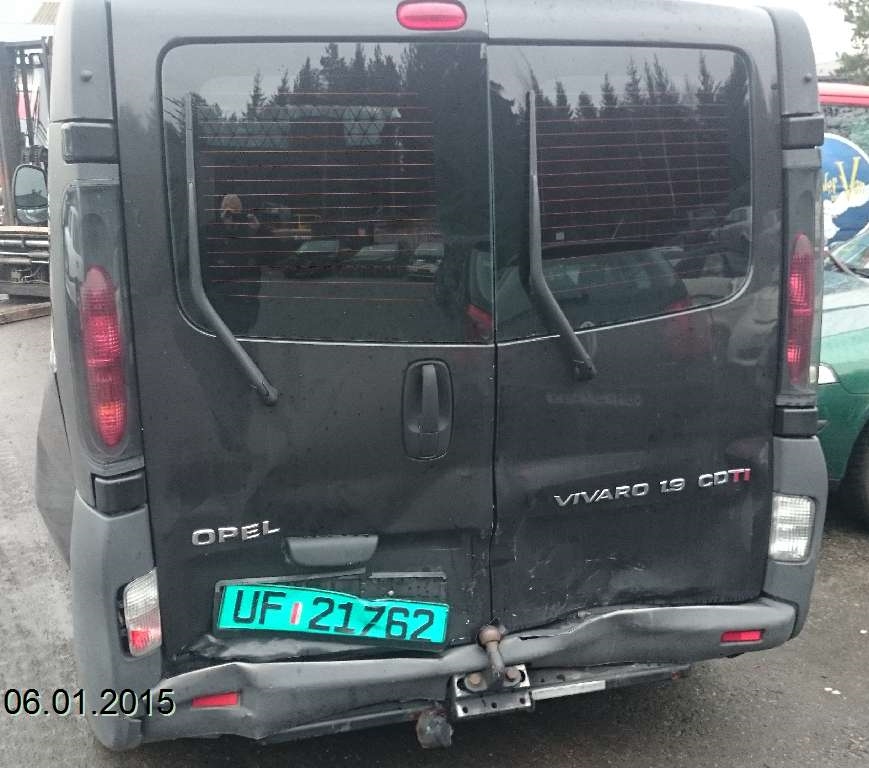 Opel Vivaro A 2001-2006 , Motorkode: F9Q-760, Girkassekode: 
