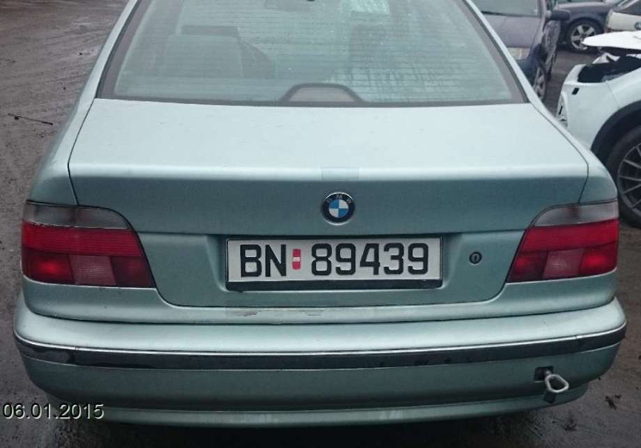 BMW 5-Serie 1996-2003 (E39) (E39), Motorkode: M52-B25, Girkassekode: 