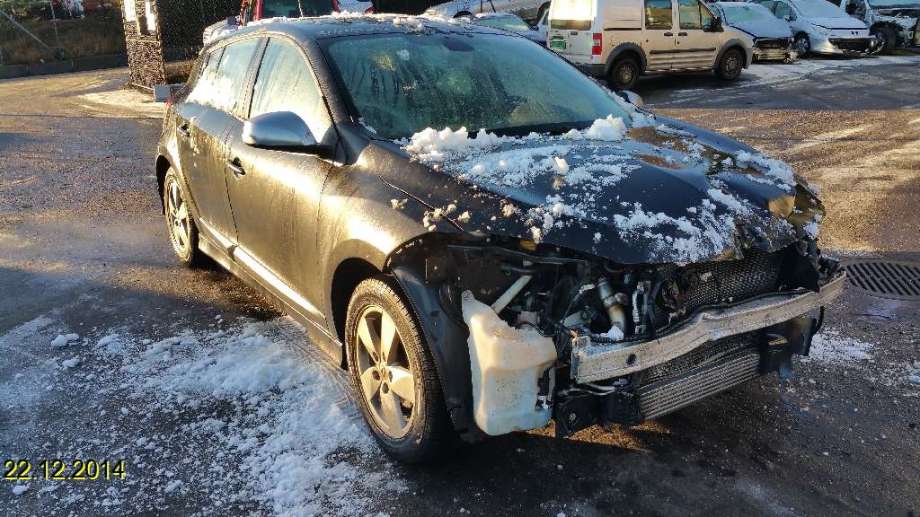 Renault Megane 2009-2016 Type III , Motorkode: K9K-834, Girkassekode: 