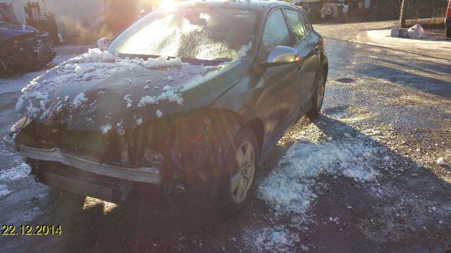 Renault Megane 2009-2016 Type III , Motorkode: K9K-834, Girkassekode: 