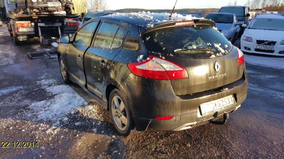 Renault Megane 2009-2016 Type III , Motorkode: K9K-834, Girkassekode: 