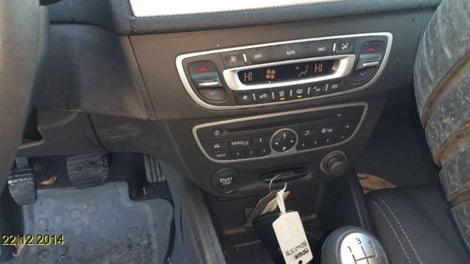 Renault Megane 2009-2016 Type III , Motorkode: K9K-834, Girkassekode: 