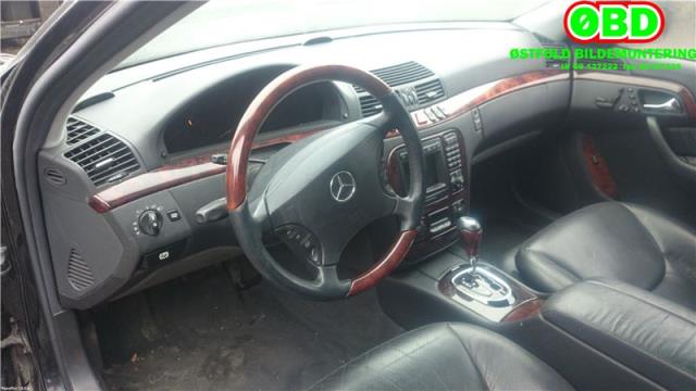 Mercedes S-Klasse 1999-2005 (W220) (W220), Motorkode: M113.960, Girkassekode: 
