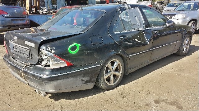 Mercedes S-Klasse 1999-2005 (W220) (W220), Motorkode: M113.960, Girkassekode: 
