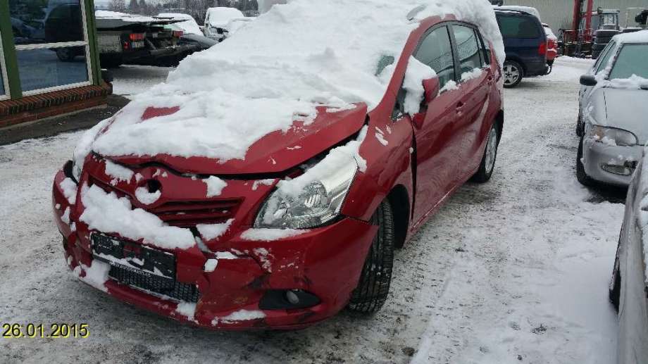 Toyota Verso 2009-2016 (Type III) , Motorkode: 1AD-FTV, Girkassekode: 
