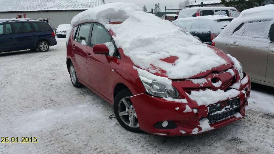 Toyota Verso 2009-2016 (Type III) , Motorkode: 1AD-FTV, Girkassekode: 