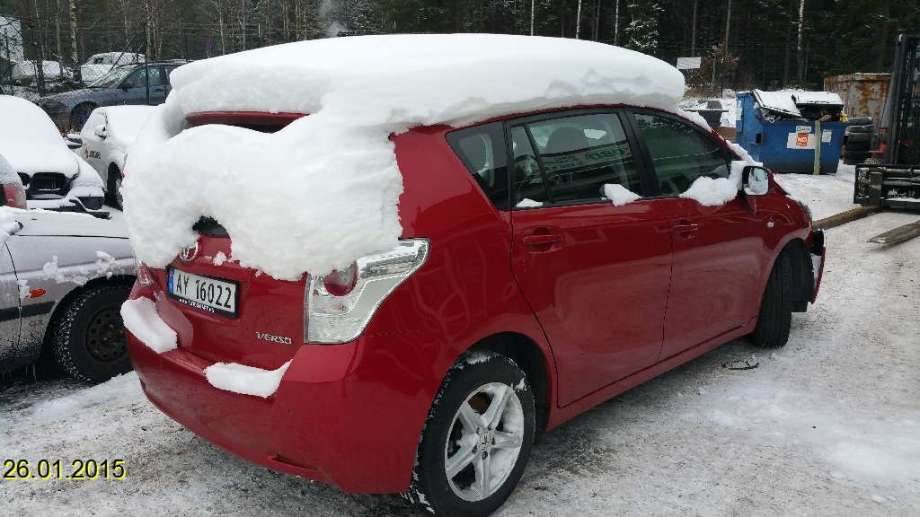 Toyota Verso 2009-2016 (Type III) , Motorkode: 1AD-FTV, Girkassekode: 