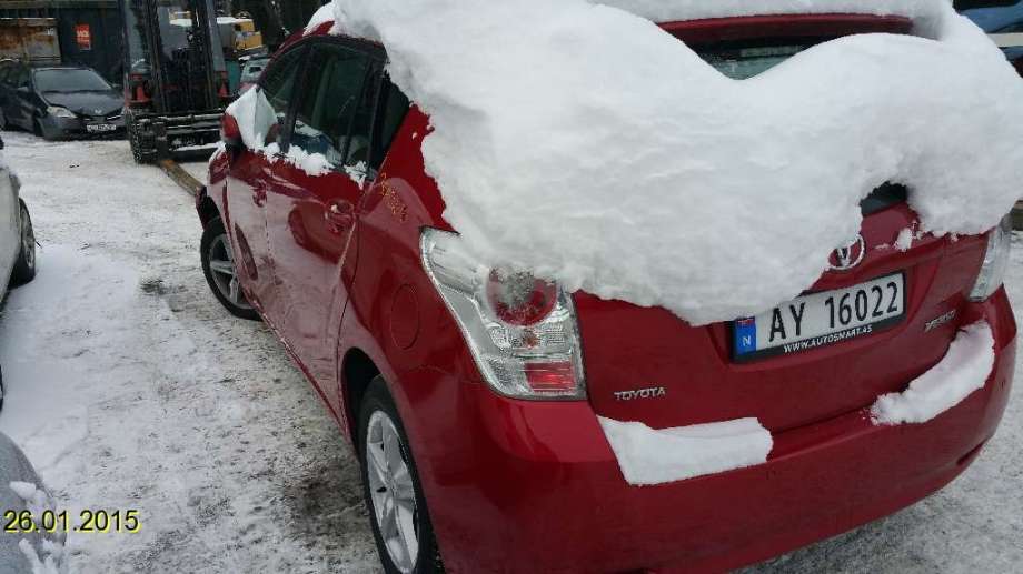 Toyota Verso 2009-2016 (Type III) , Motorkode: 1AD-FTV, Girkassekode: 