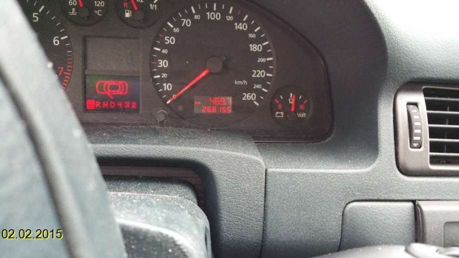 Audi A6 1997-2001 (Type II, Fase 1) (C5) (C5), Motorkode: APU, Girkassekode: