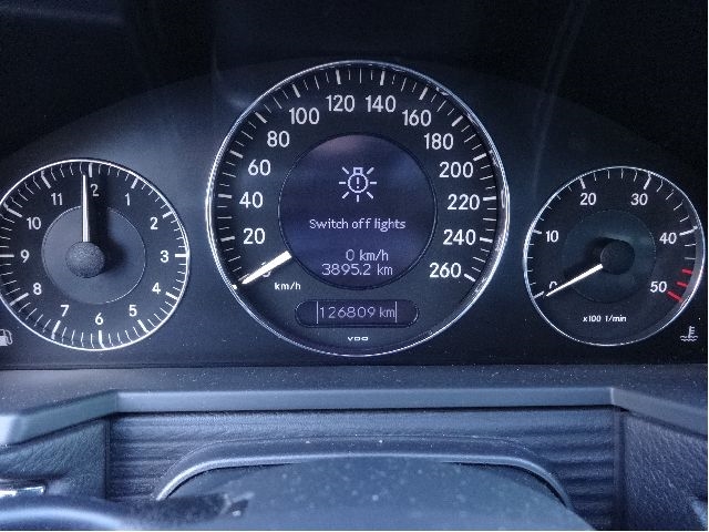 Mercedes E-Klasse 2002-2006 (Fase 1) (W211) (W211), Motorkode: OM646.961, Girkassekode: 
