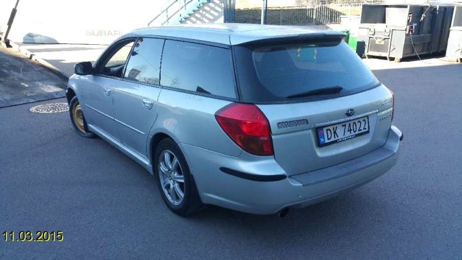 Subaru Legacy 2003-2007 (Type IV, Fase 1) , Motorkode: EJ20, Girkassekode: 