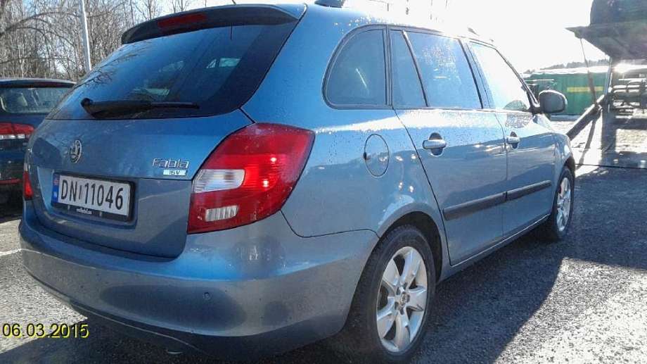 Škoda Fabia 2007-2010 (Type II, Fase 1) , Motorkode: BXW, Girkassekode: 