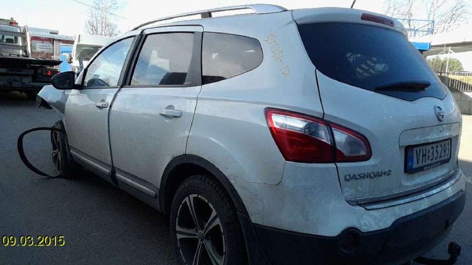 Nissan Qashqai 2010-2014 (Type I, Fase 2) , Motorkode: MR20DE, Girkassekode: 