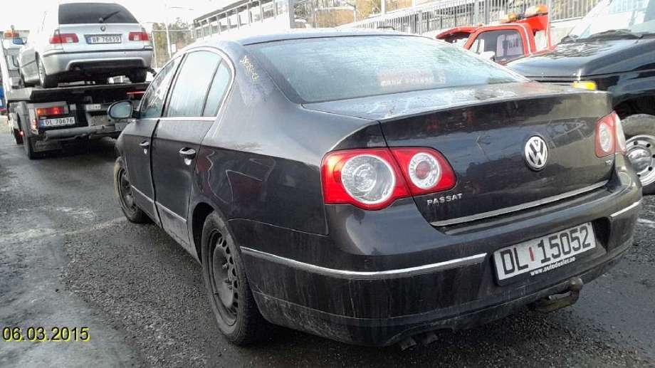 VW Passat 2005-2010 (B6) (B6), Motorkode: BKC;BXE, Girkassekode: 