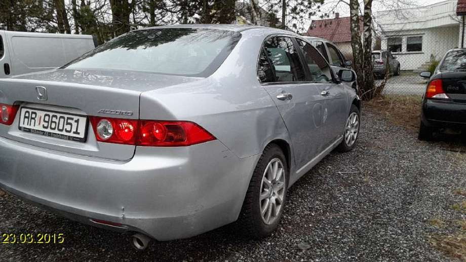 Honda Accord 2003-2008 (Type VII) , Motorkode: K20A6, Girkassekode: