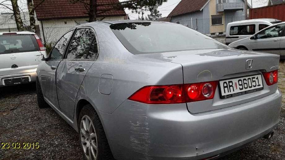 Honda Accord 2003-2008 (Type VII) , Motorkode: K20A6, Girkassekode: