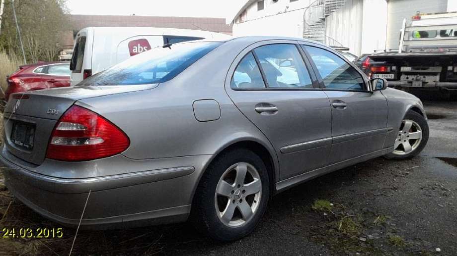 Mercedes E-Klasse 2002-2006 (Fase 1) (W211) (W211), Motorkode: OM646.951, Girkassekode: 
