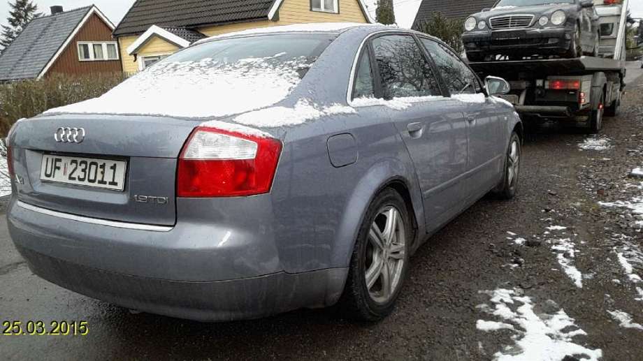 Audi A4 2001-2004 (Type II) (B6) (B6), Motorkode: BKE, Girkassekode: GYA