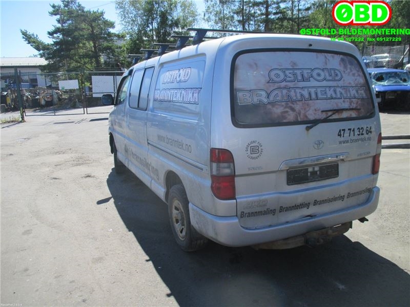 Toyota Hiace 2007-2012 (Fase 3) , Motorkode: 2KD-FTV, Girkassekode: