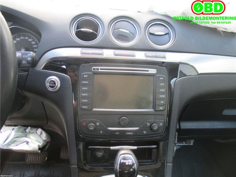 Ford S-Max 2010-2015 (Type I, Fase 2) , Motorkode: UFWA, Girkassekode: 