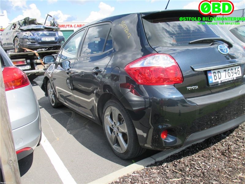 Toyota Auris 2010-2012 (Type I, Fase 2) , Motorkode: 2ZR-FXE, Girkassekode: 