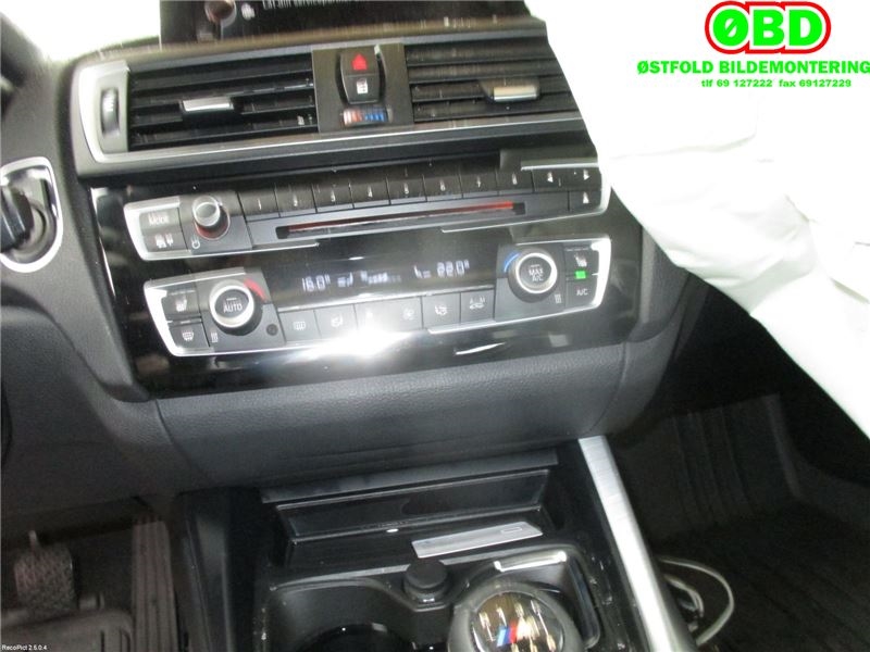 BMW 1-Serie 2015-2019 (Fase 2) (F20/F21) (F20/F21), Motorkode: B38-B15A, Girkassekode: 