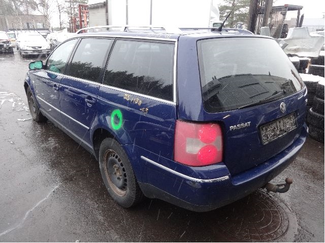 VW Passat 2001-2005 (B5,3BG) (B5,3BG), Motorkode: AVF;AWX, Girkassekode: FRK