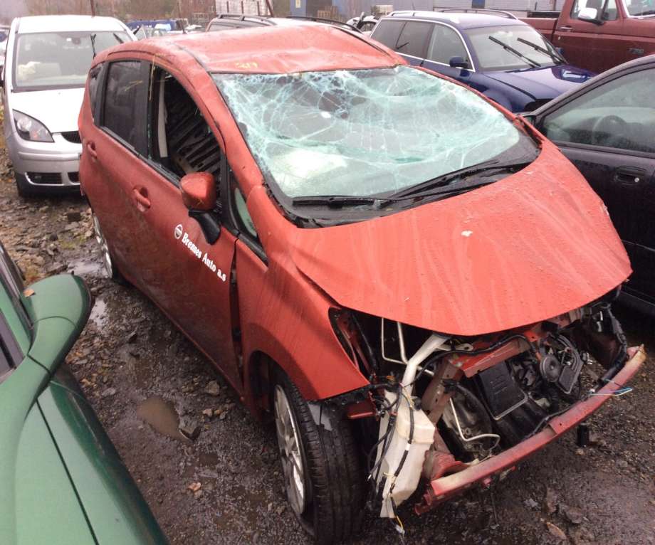 Nissan Note 2013-2017 (Type II) , Motorkode: HR12DE, Girkassekode: