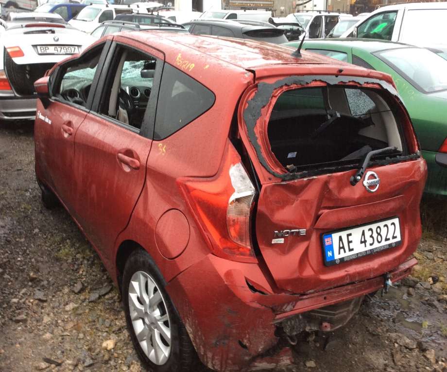Nissan Note 2013-2017 (Type II) , Motorkode: HR12DE, Girkassekode:
