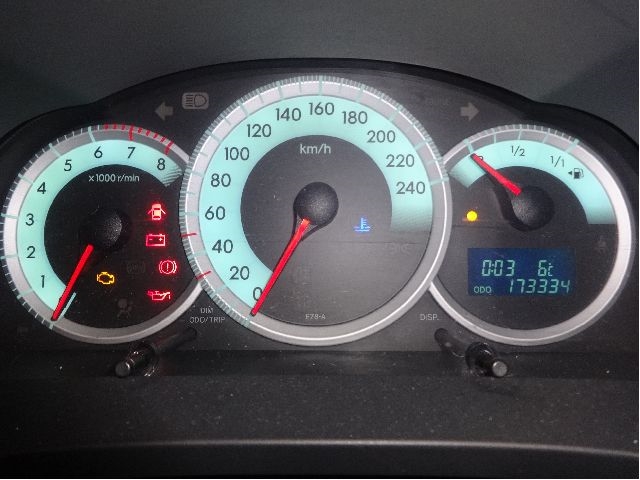 Toyota Verso 2004-2009 (Type II) , Motorkode: 1ZZ-FE, Girkassekode: 