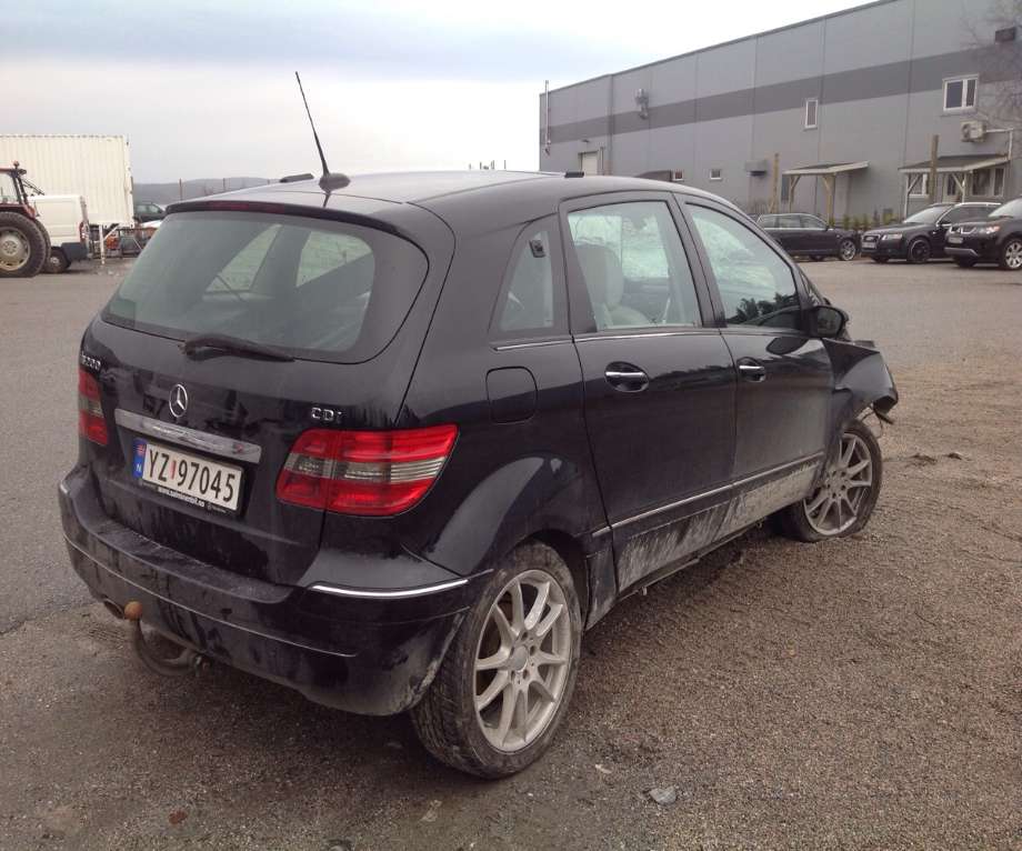 Mercedes B-Klasse 2008-2011 (Fase 2) (W245) (W245), Motorkode: OM640.941, Girkassekode: 
