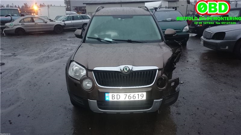 Škoda Yeti 2009-2013 (Fase 1) , Motorkode: CBZB, Girkassekode: 