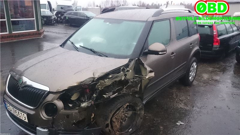 Škoda Yeti 2009-2013 (Fase 1) , Motorkode: CBZB, Girkassekode: 
