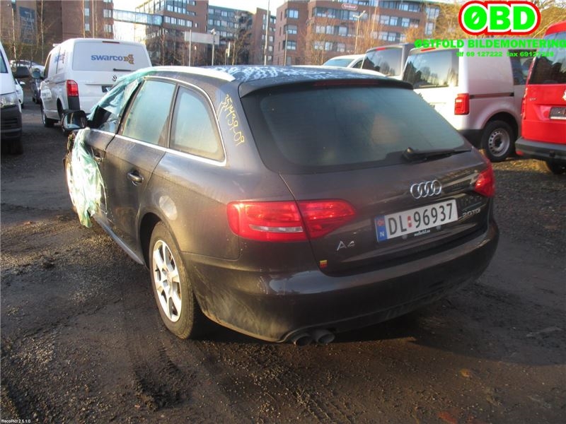 Audi A4 2007-2014 (Type IV) (B8) (B8), Motorkode: CAGA, Girkassekode: LAT