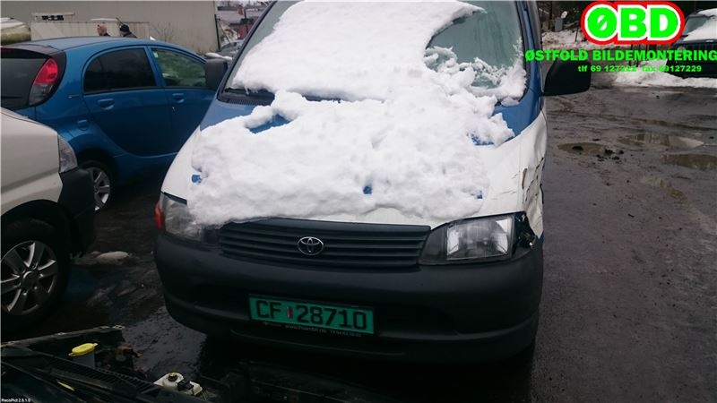 Toyota Hiace 2001-2006 (Fase 2) , Motorkode: 2KD-FTV, Girkassekode: 