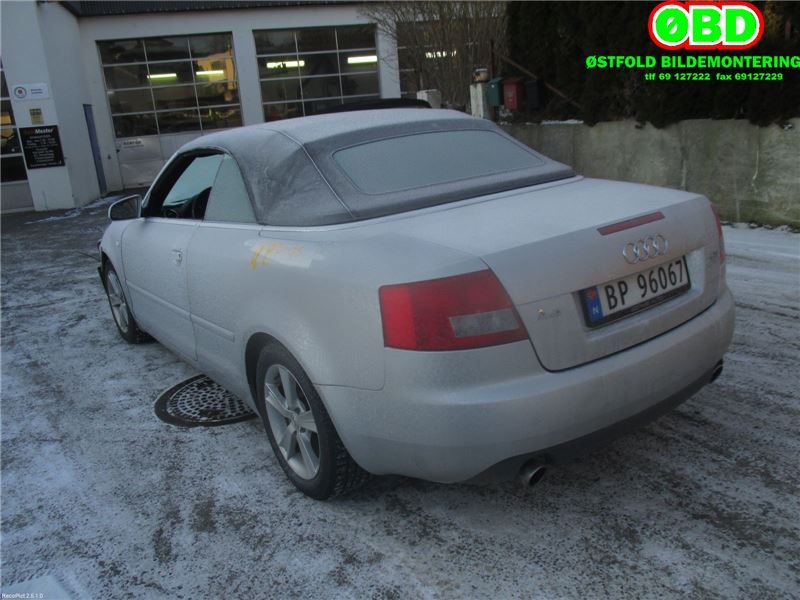 Audi A4 2001-2004 (Type II) (B6) (B6), Motorkode: BFB, Girkassekode: HFD
