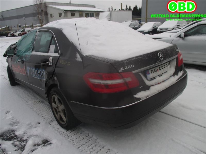 Mercedes E-Klasse 2009-2013 (Fase 1) (W212) (W212), Motorkode: OM651.924, Girkassekode: 